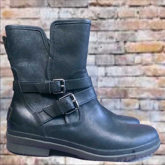 simmens waterproof leather boot